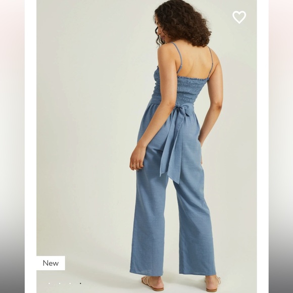 NWT Altar’d State Maryse Smocked Jumpsuit - Picture 2 of 4